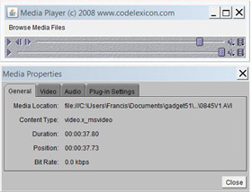 Java Media Player